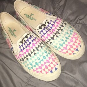 Cute! American Eagle Outfitters multi color shoes